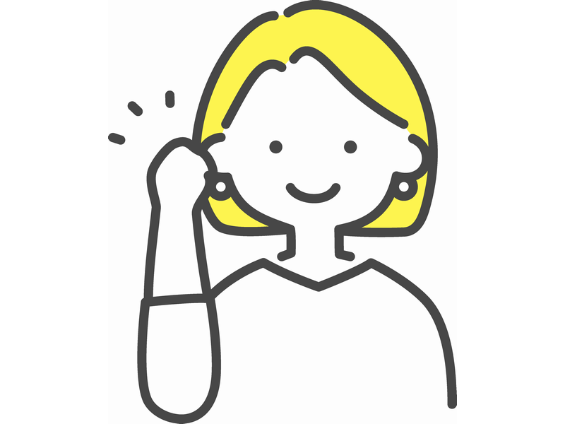 女性のイラスト