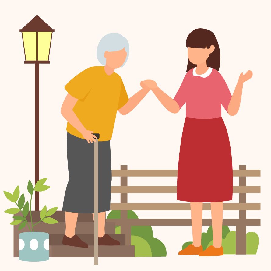 高齢者福祉イラスト